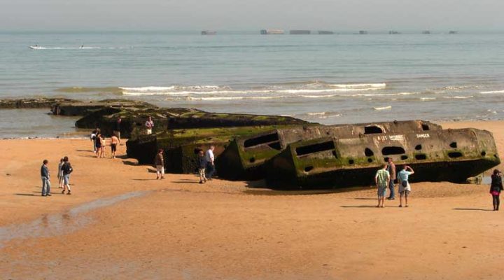 plage débarquement Arromanches
